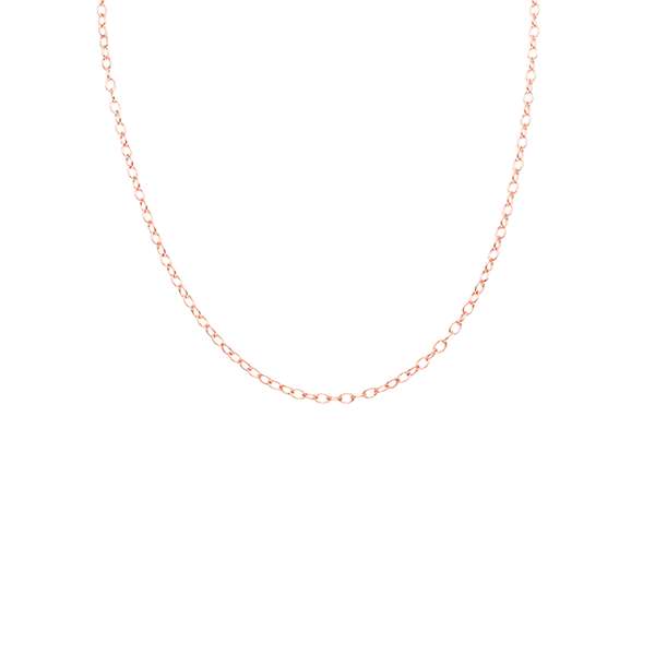Necklace Infinity, 50 cm, Blossom Gemme, clip, 10 cm, small, rose gold