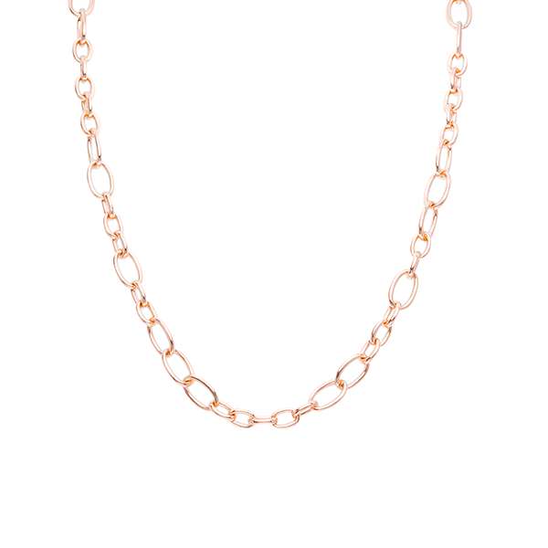 Collier Fantasy, 50 cm, Blossom Gemme, Clip, 10 cm, klein, Rosegold