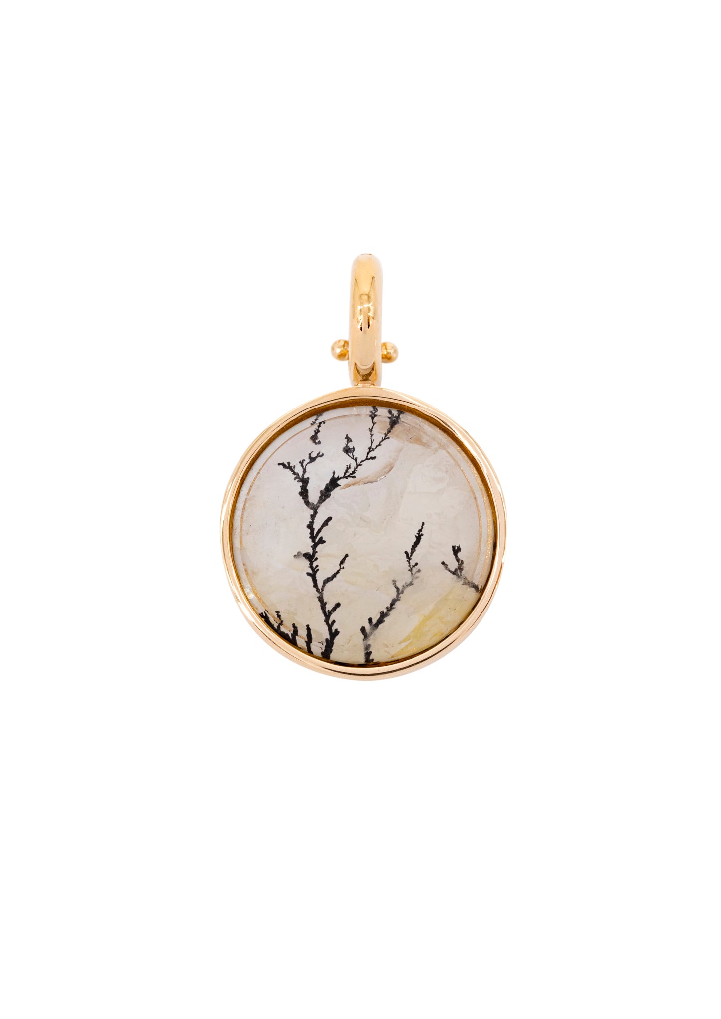 Blossom gem, clip, 15 cm, large, rose gold