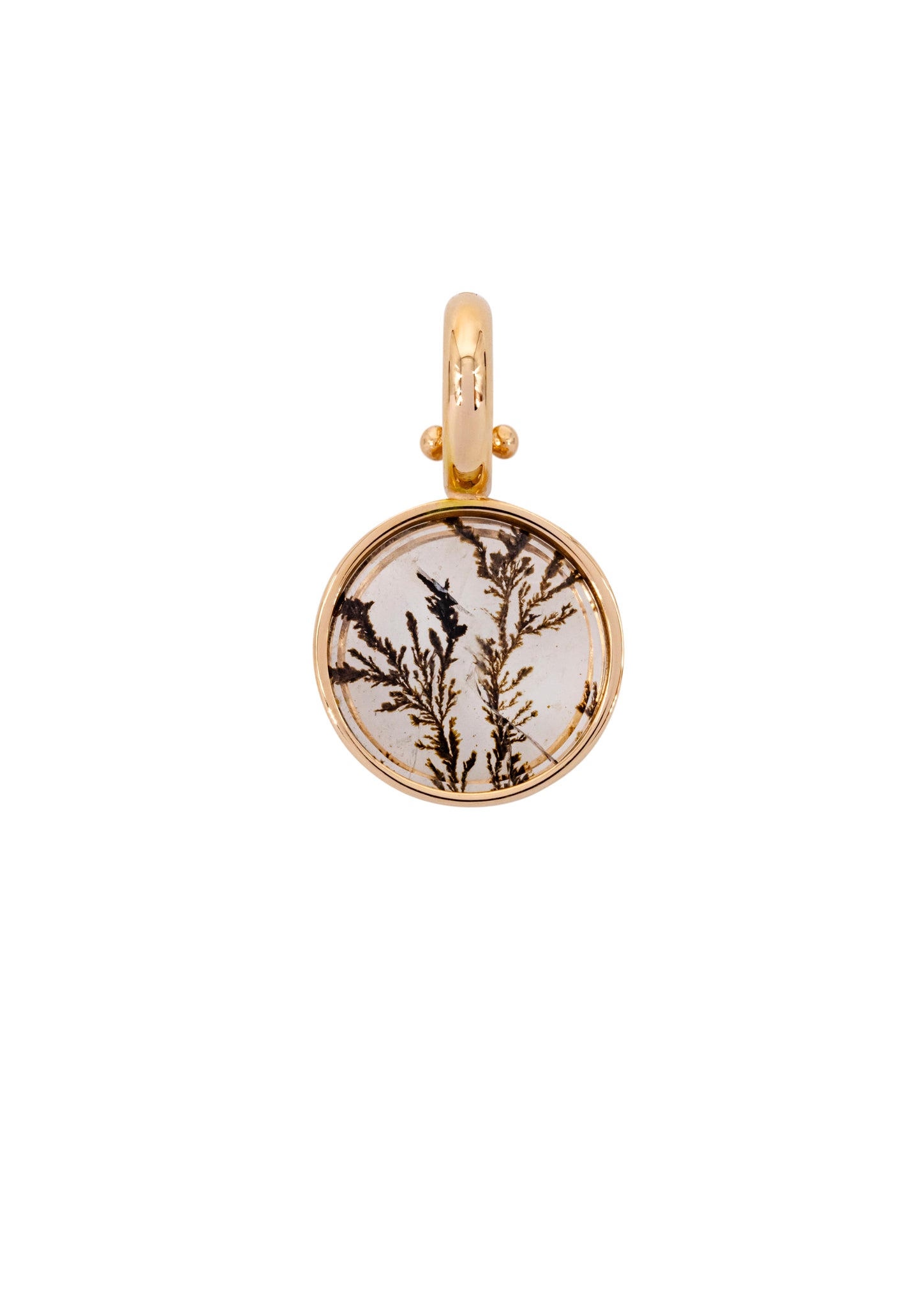 Blossom gem, clip, 10 cm, small, rose gold