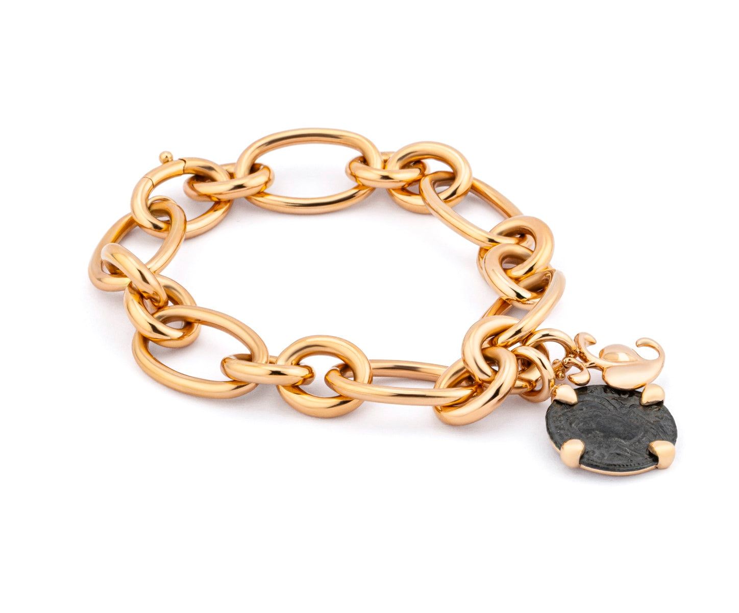 Classic bracelet, 21 cm, Blossom Gemme, clip, 15 cm, large, ACR9BBU, rose gold