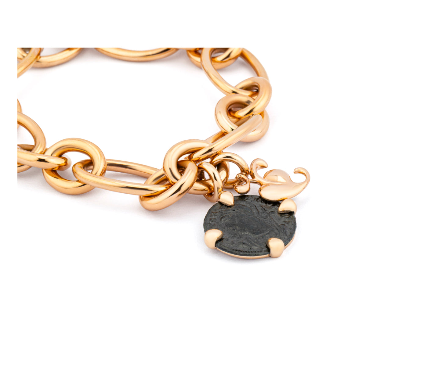 Classic bracelet, 21 cm, Blossom Gemme, clip, 15 cm, large, ACR9BBU, rose gold