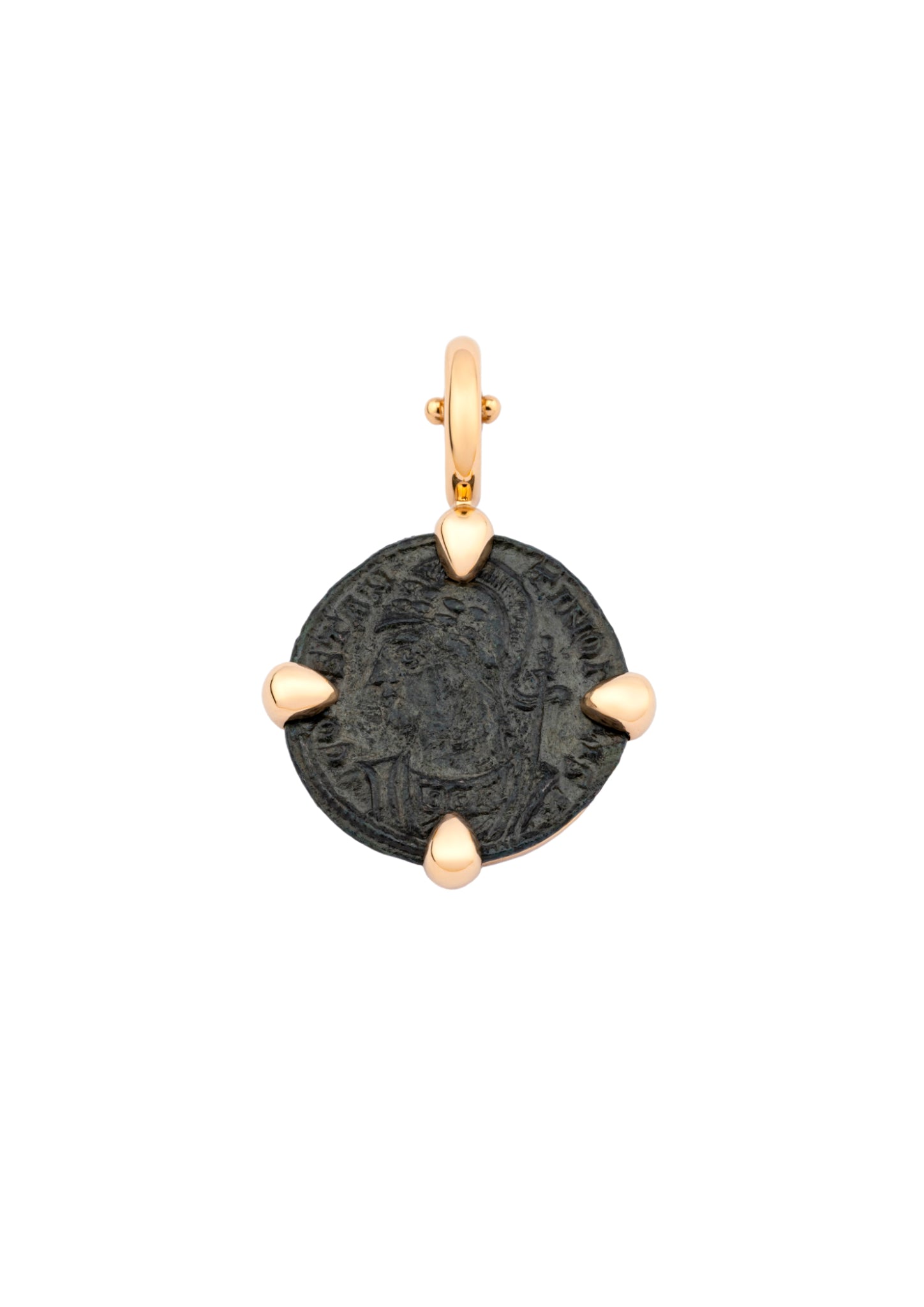 Blossom gem, clip, 10 cm, small, rose gold