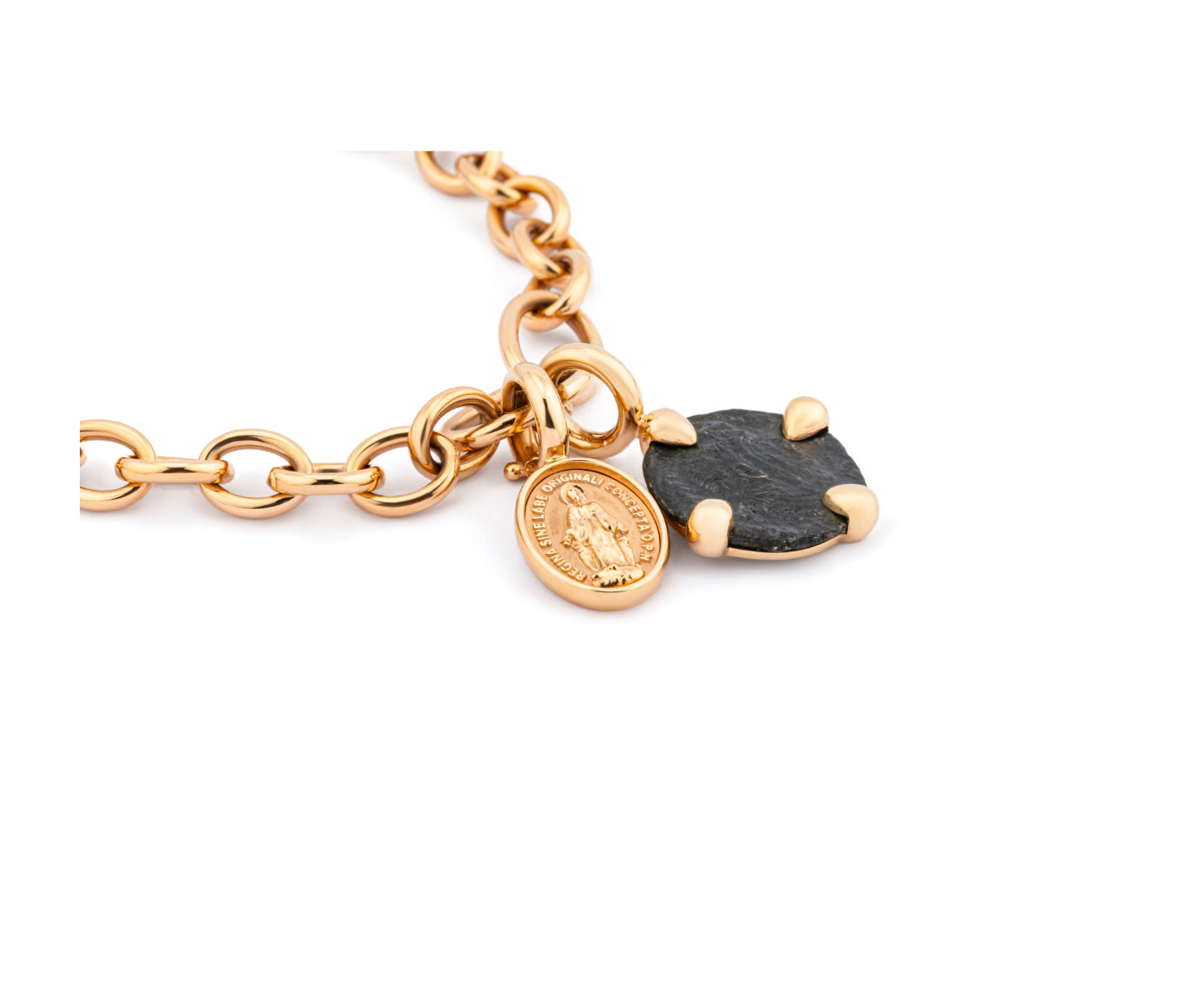 Classic bracelet, 21 cm, Blossom Gemme, clip, 15 cm, large, ACR9BBU, rose gold