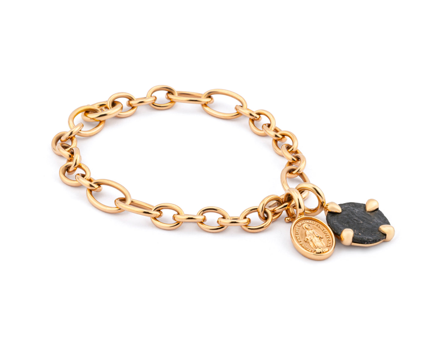 Classic bracelet, 21 cm, Blossom Gemme, clip, 15 cm, large, ACR9BBU, rose gold