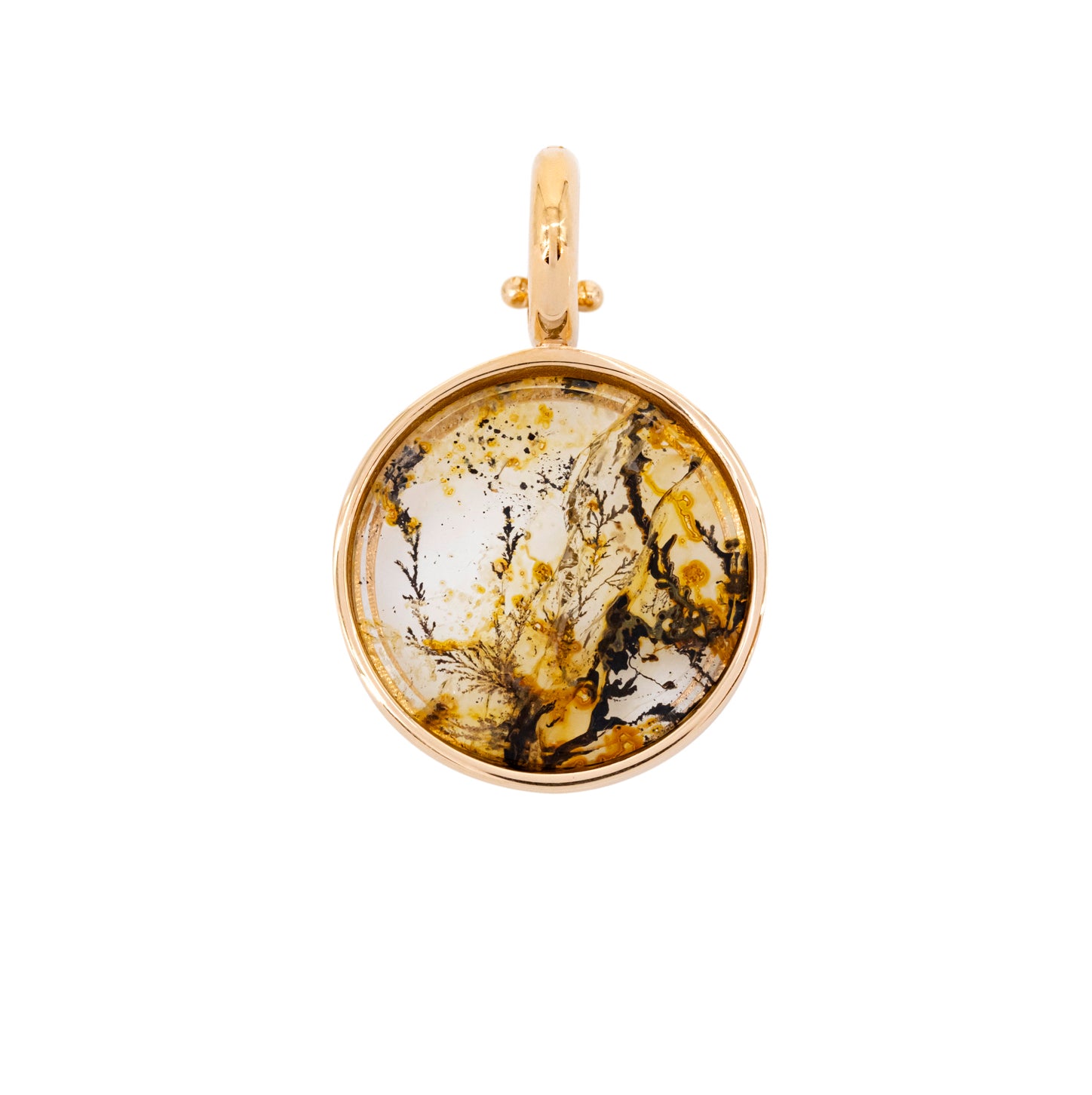 Cashmere gem, clip, 15 cm, large, rose gold