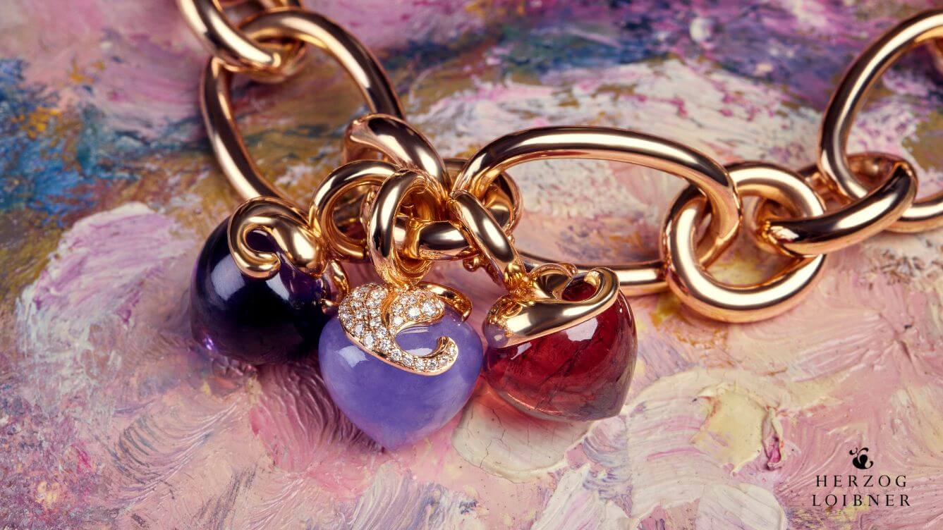 Schmuck mit echten Edelsteinen Herzog Loibner Armband