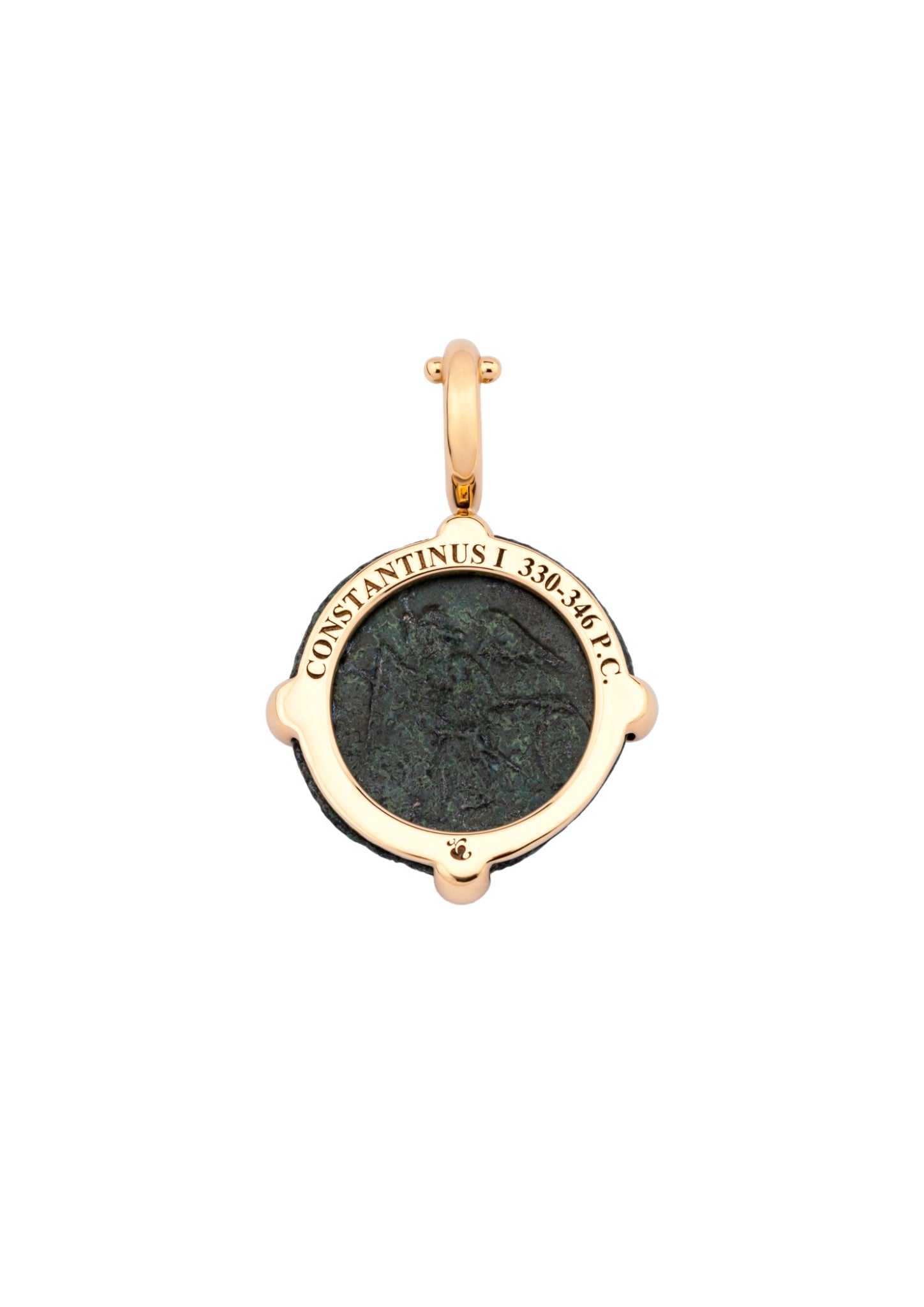 Blossom gem, clip, 10 cm, small, rose gold