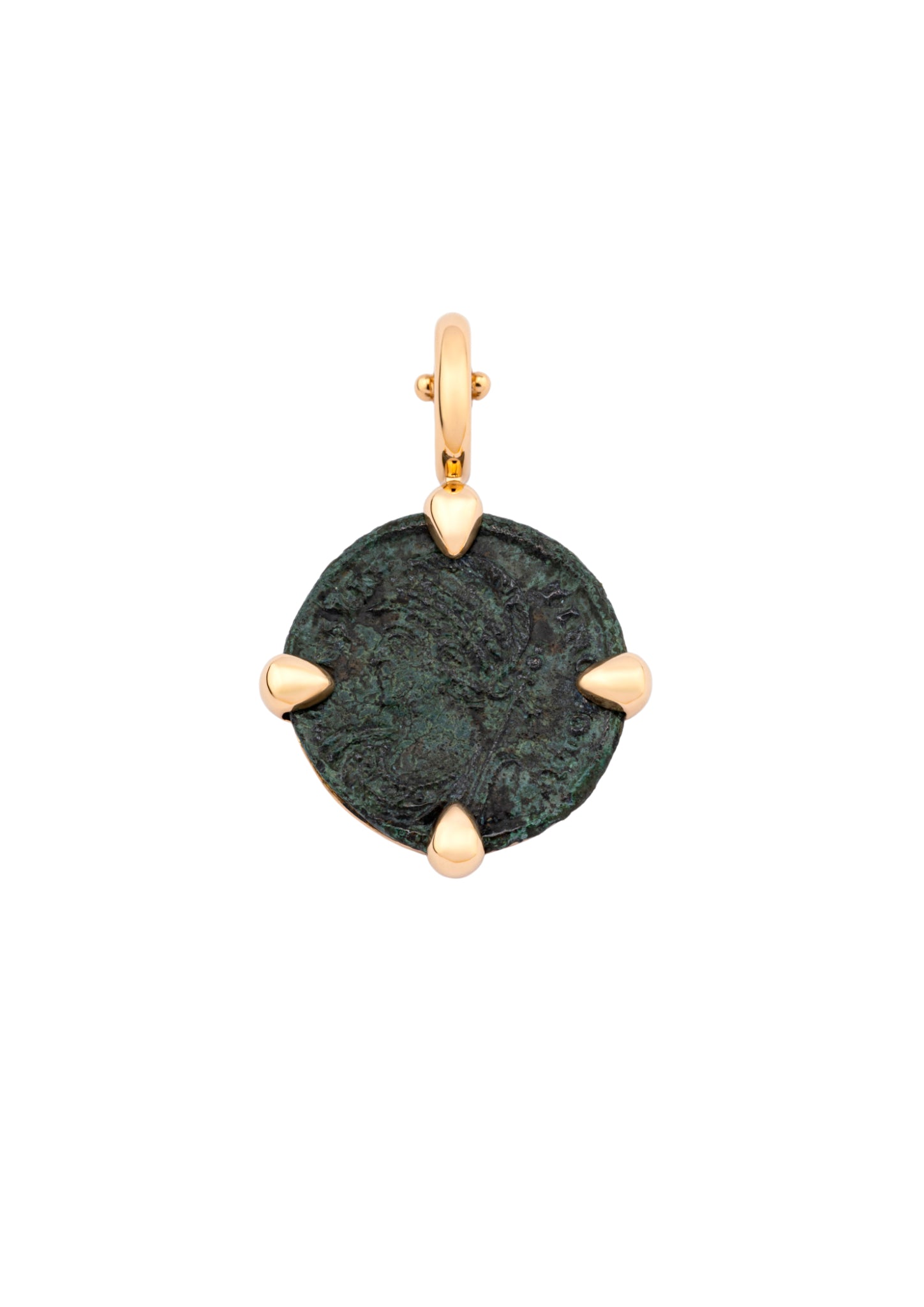 Blossom gem, clip, 10 cm, small, rose gold
