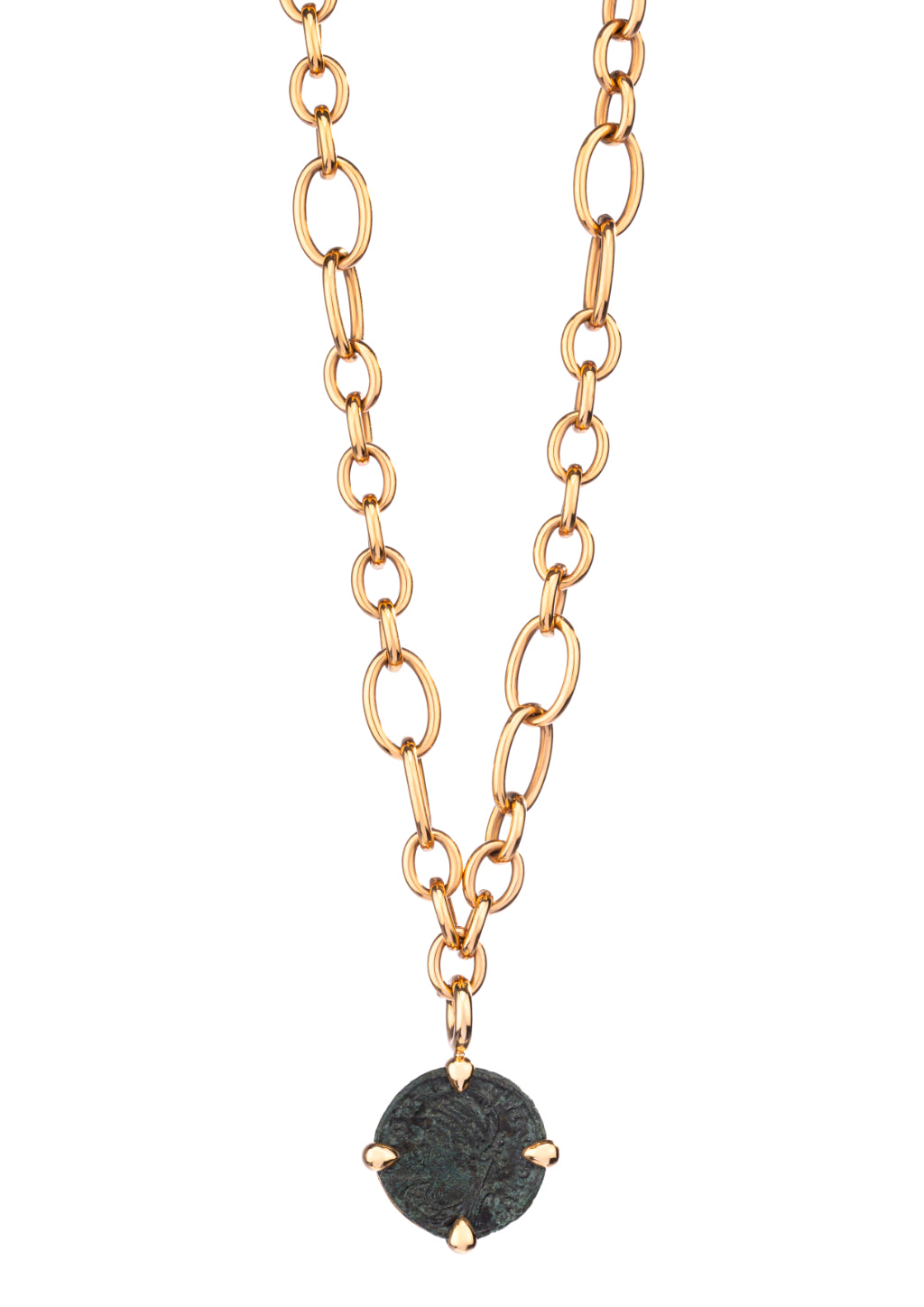 Blossom gem, clip, 10 cm, small, rose gold